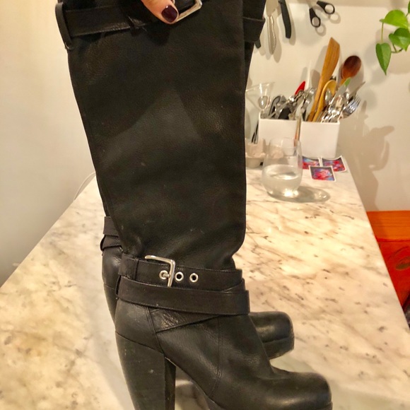 Real Leather Heeled Boots (Miss Sixty) - Picture 8 of 8